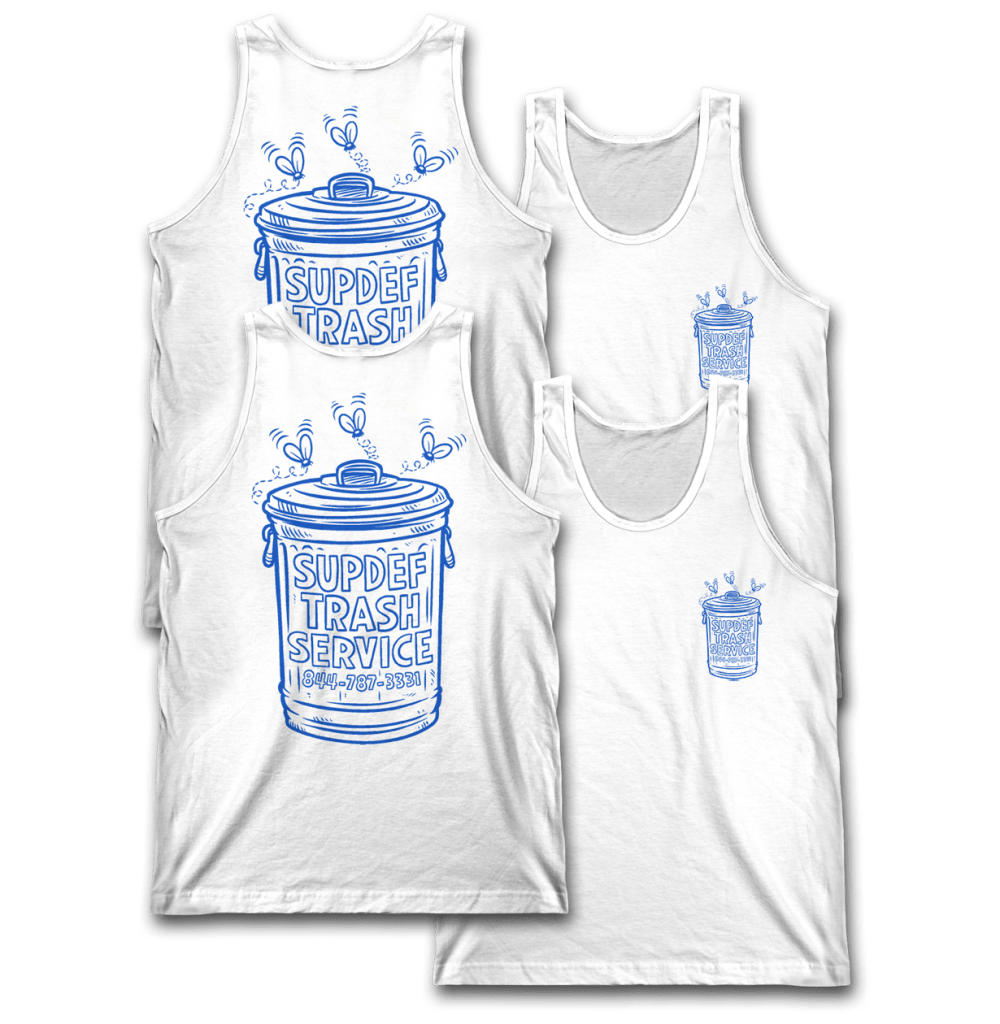 Trash Service Tank Mockup